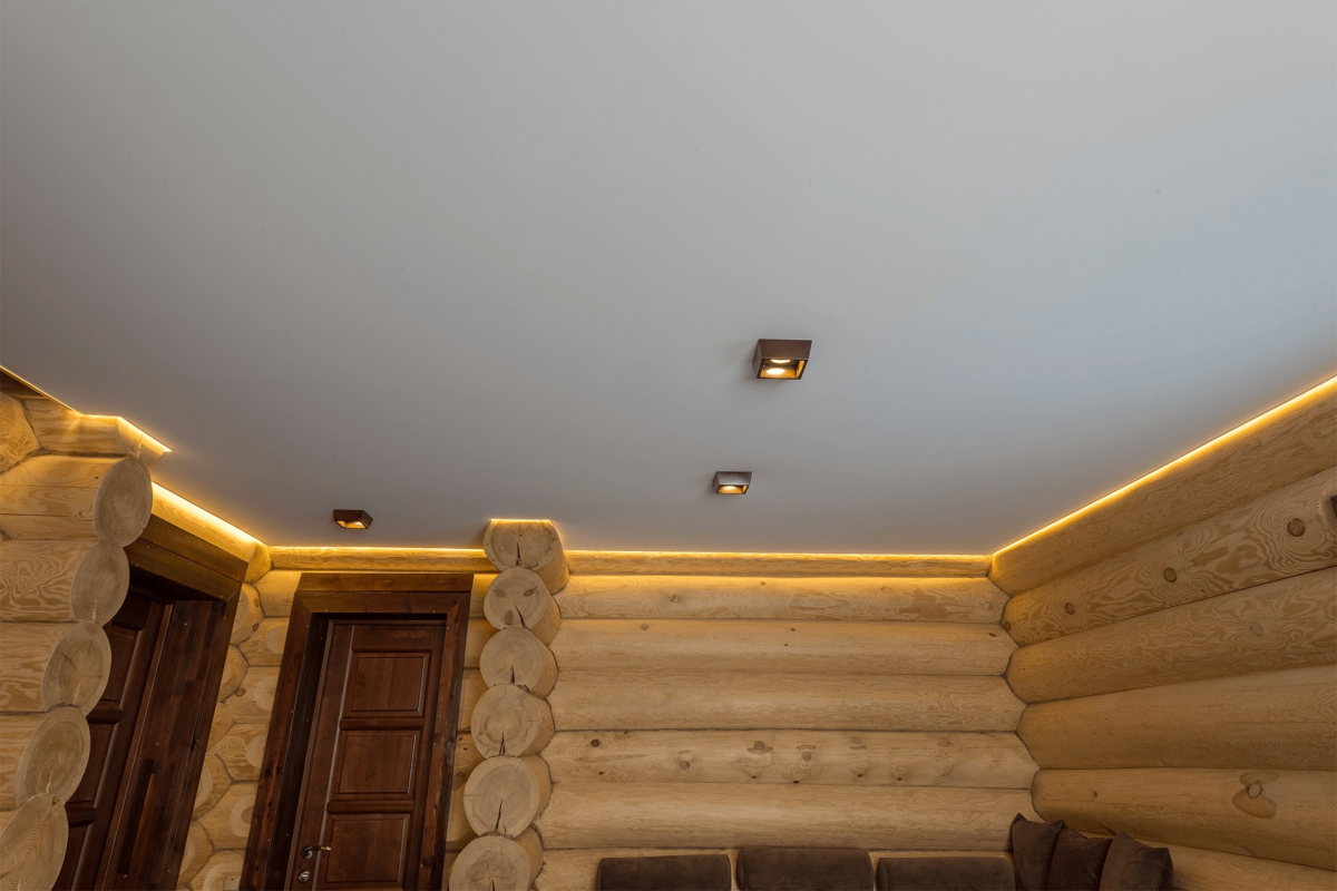 Потолки в деревянный дом