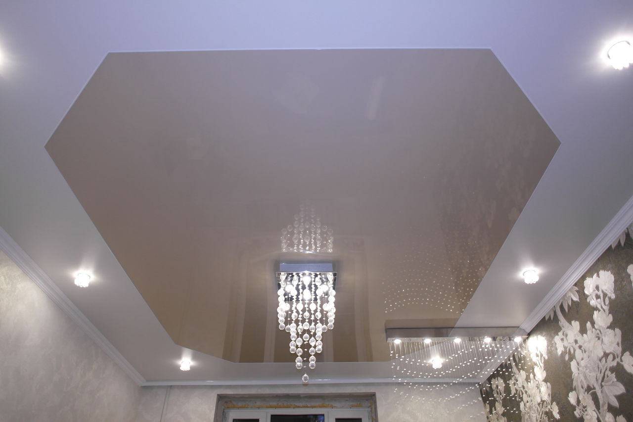 Одноуровневые потолки