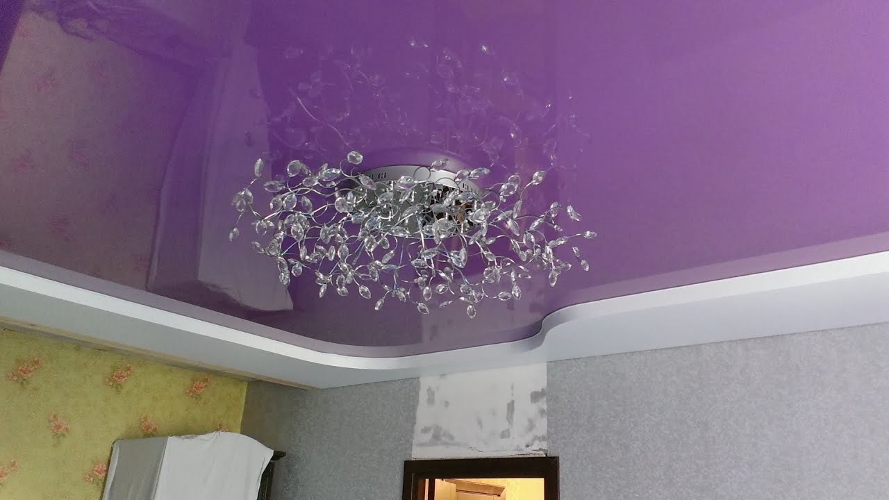 Сиреневые потолки